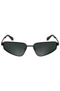 CALVIN KLEIN WOMEN'S SUNGLASSES BLACK