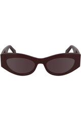 CALVIN KLEIN WOMEN'S SUNGLASSES RED