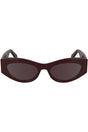 CALVIN KLEIN WOMEN'S SUNGLASSES RED