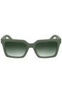 CALVIN KLEIN WOMEN'S SUNGLASSES GREEN