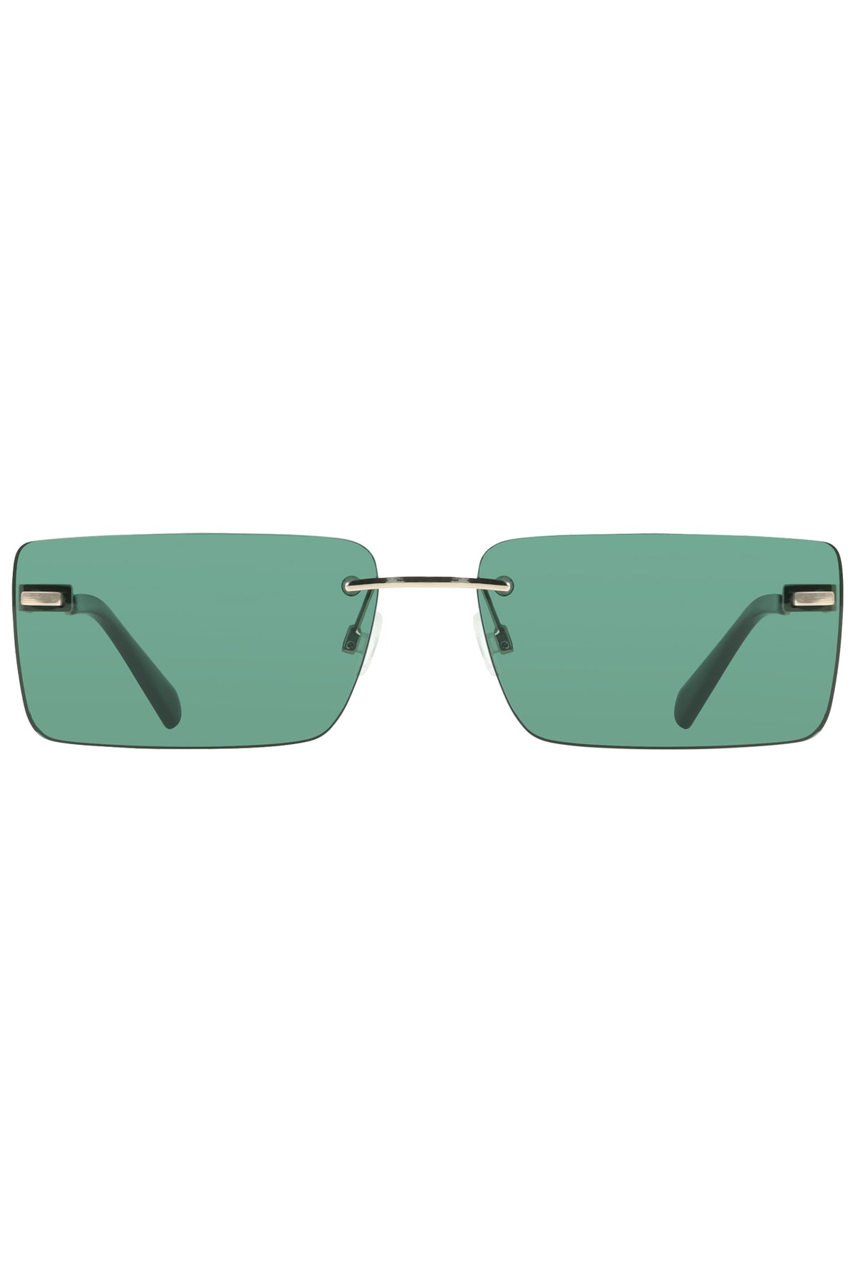 CALVIN KLEIN WOMEN'S SUNGLASSES GREEN