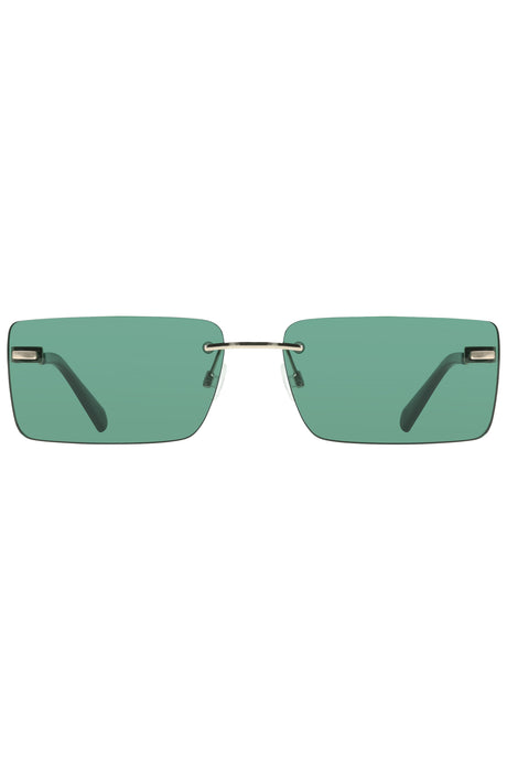 CALVIN KLEIN WOMEN'S SUNGLASSES GREEN