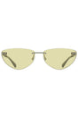 CALVIN KLEIN WOMEN'S SUNGLASSES GREEN