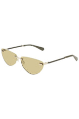CALVIN KLEIN WOMEN'S SUNGLASSES GREEN