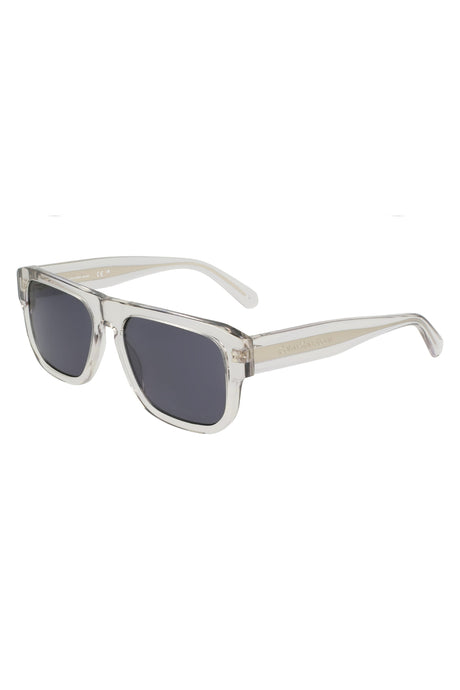 CALVIN KLEIN MEN'S TRANSPARENT SUNGLASSES