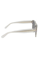 CALVIN KLEIN MEN'S TRANSPARENT SUNGLASSES