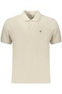 CALVIN KLEIN MEN'S SHORT-SLEEVE POLO SHIRT, BEIGE