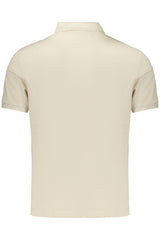 CALVIN KLEIN MEN'S SHORT-SLEEVE POLO SHIRT, BEIGE