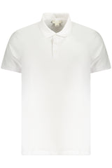 CALVIN KLEIN MEN'S SHORT SLEEVE POLO WHITE