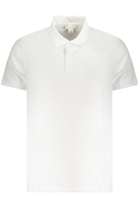 CALVIN KLEIN MEN'S SHORT SLEEVE POLO WHITE
