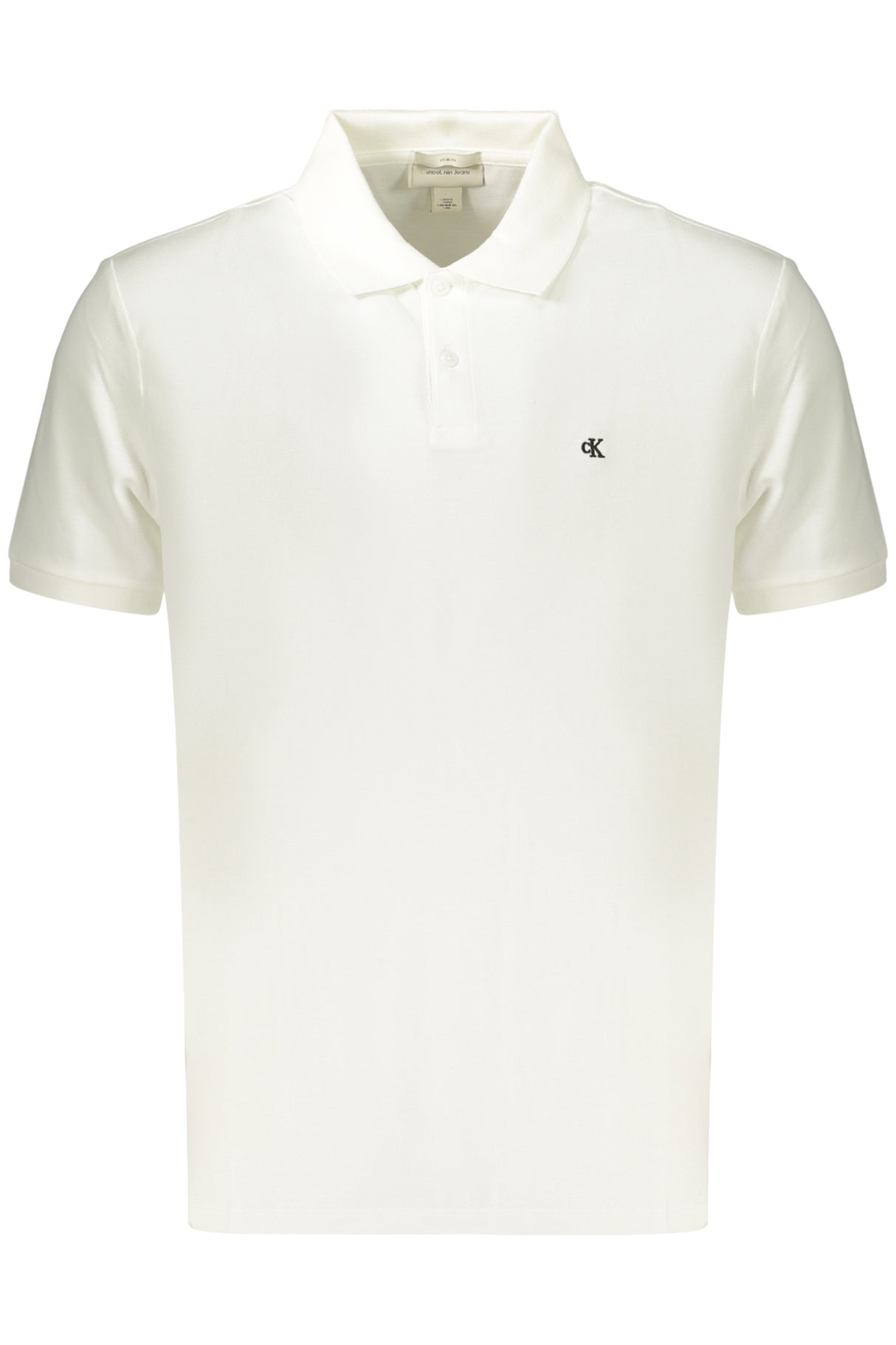 CALVIN KLEIN MEN'S SHORT-SLEEVE POLO SHIRT WHITE