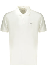 CALVIN KLEIN MEN'S SHORT-SLEEVE POLO SHIRT WHITE