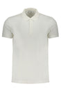 CALVIN KLEIN MEN'S WHITE SHORT SLEEVE POLO SHIRT