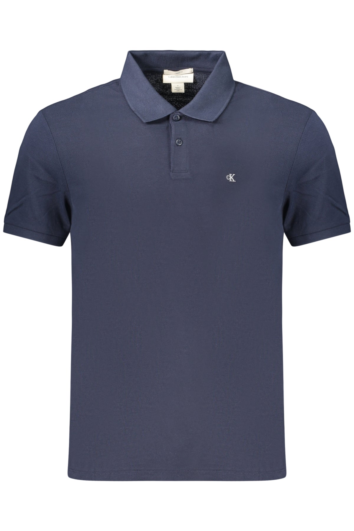 CALVIN KLEIN MEN'S SHORT-SLEEVE POLO SHIRT, BLUE