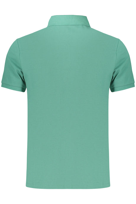 CALVIN KLEIN MEN'S SHORT-SLEEVE POLO SHIRT GREEN