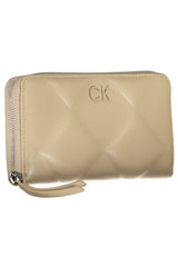 CALVIN KLEIN WOMEN'S WALLET BEIGE