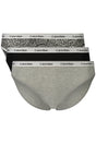 CALVIN KLEIN WOMEN'S BRIEFS GRAY