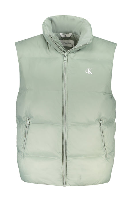 CALVIN KLEIN GREEN MEN'S SLEEVELESS