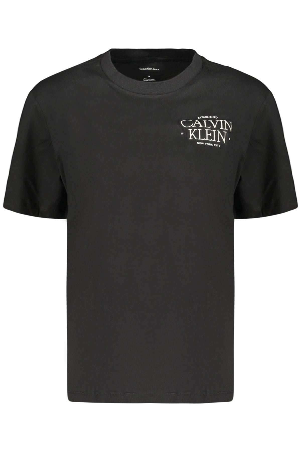 CALVIN KLEIN WOMEN'S SHORT-SLEEVE T-SHIRT BLACK
