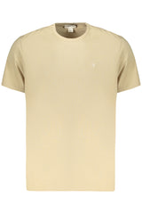CALVIN KLEIN MEN'S SHORT-SLEEVE T-SHIRT BEIGE