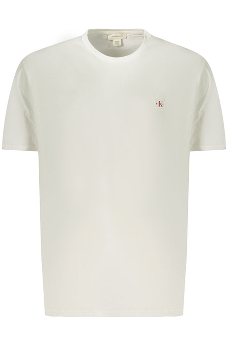 CALVIN KLEIN MEN'S SHORT-SLEEVE T-SHIRT WHITE
