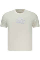 CALVIN KLEIN MEN'S SHORT-SLEEVE T-SHIRT WHITE