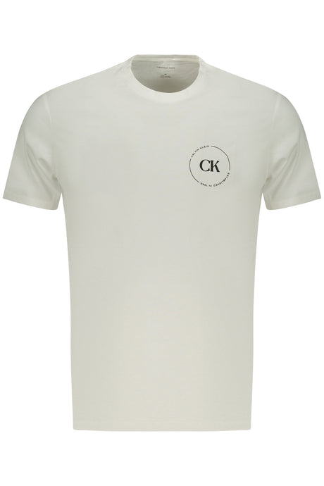 CALVIN KLEIN MEN'S SHORT-SLEEVE T-SHIRT WHITE