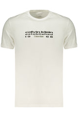 CALVIN KLEIN MEN'S SHORT-SLEEVE T-SHIRT WHITE