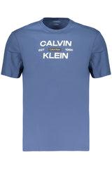 CALVIN KLEIN MEN'S SHORT-SLEEVE T-SHIRT BLUE
