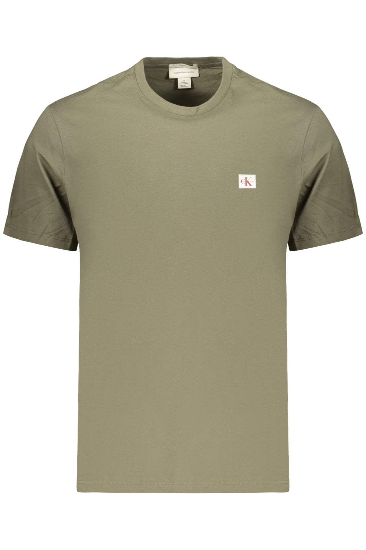 CALVIN KLEIN MEN'S SHORT-SLEEVED T-SHIRT GREEN
