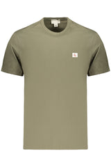 CALVIN KLEIN MEN'S SHORT-SLEEVED T-SHIRT GREEN