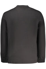 CALVIN KLEIN MEN'S LONG-SLEEVED T-SHIRT BLACK