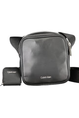 CALVIN KLEIN MEN'S BLACK SHOULDER BAG