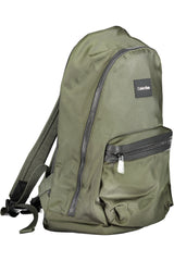 CALVIN KLEIN MEN'S GREEN BACKPACK