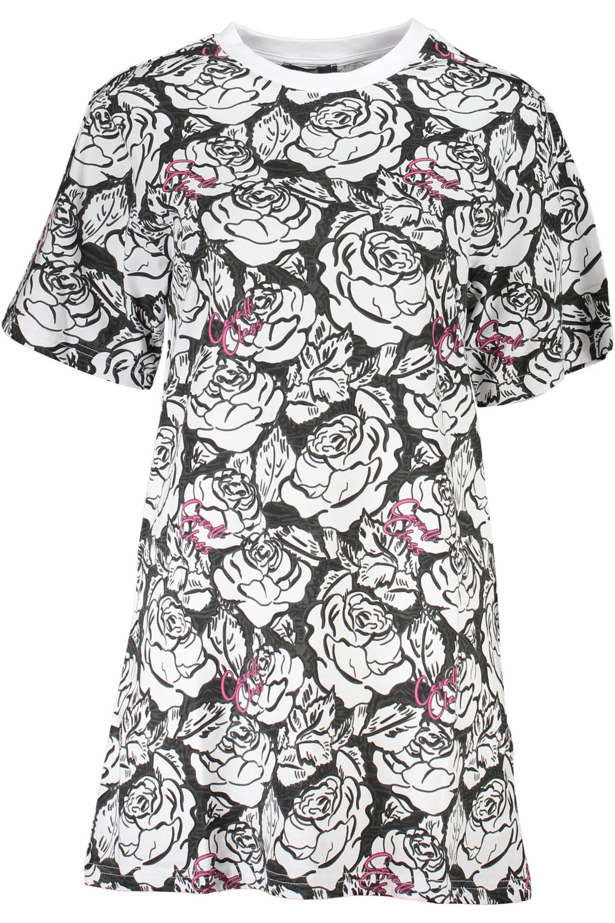 CAVALLI CLASS SHORT DRESS WOMEN WHITE