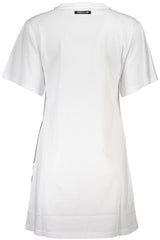 CAVALLI CLASS SHORT DRESS WOMEN WHITE