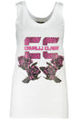 CAVALLI CLASS WOMEN'S TANK TOP WHITE