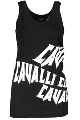 CAVALLI CLASS WOMEN'S TANK TOP BLACK