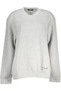 CAVALLI CLASS WOMEN'S GRAY ZIPLESS SWEATSHIRT