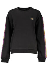 CAVALLI CLASS SWEATSHIRT WITHOUT ZIP WOMEN BLACK