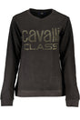 CAVALLI CLASS WOMEN'S ZIPLESS SWEATSHIRT BLACK