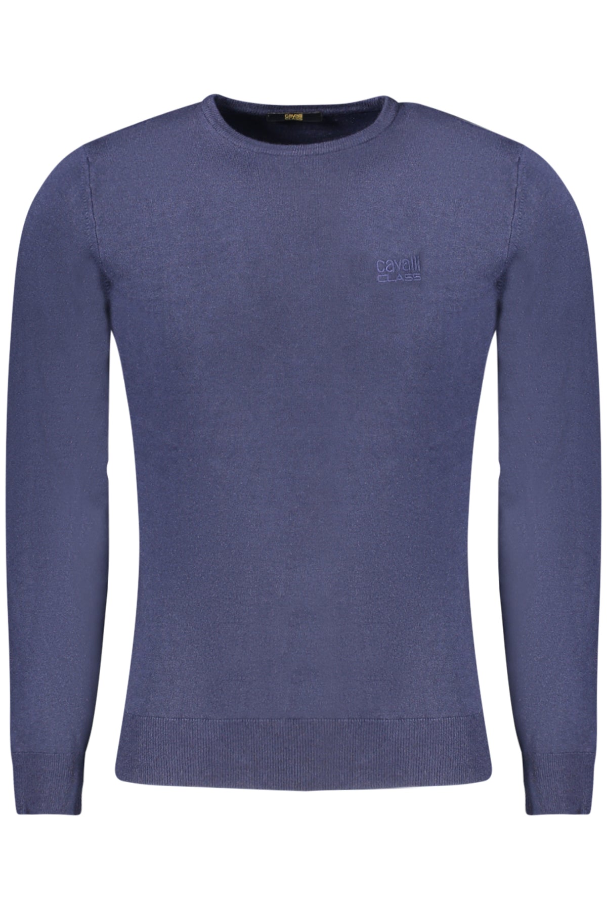 CAVALLI CLASS MEN'S BLUE SWEATER