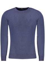 CAVALLI CLASS MEN'S BLUE SWEATER