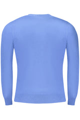 CAVALLI CLASS MEN'S BLUE SWEATER