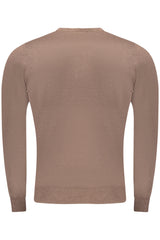 CAVALLI CLASS MEN'S BROWN SWEATER