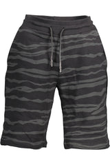 CAVALLI CLASS MEN'S BERMUDA PANTS BLACK