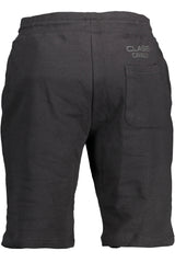 CAVALLI CLASS MEN'S BERMUDA PANTS BLACK
