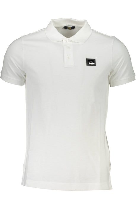 CAVALLI CLASS POLO SHORT SLEEVE MAN WHITE