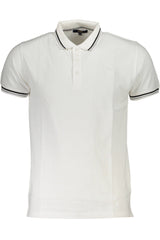 CAVALLI CLASS POLO SHORT SLEEVES MEN WHITE