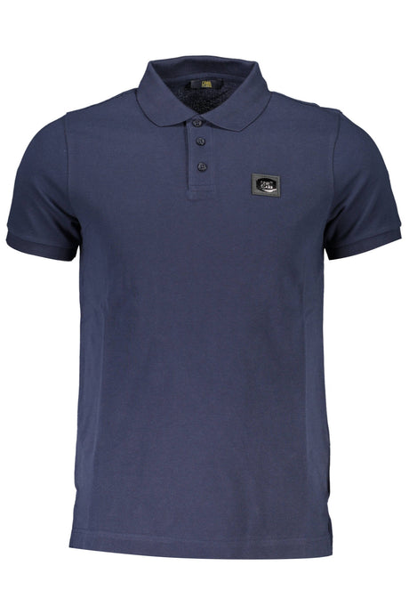 CAVALLI CLASS POLO SHORT SLEEVE MAN BLUE